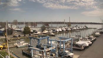 Weather camera view of Tidewater Marina.