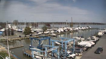 Weather camera view of Tidewater Marina.