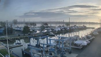 Weather camera view of Tidewater Marina.
