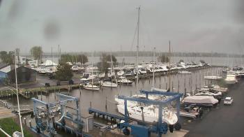 Weather camera view of Tidewater Marina.