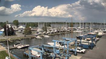 Weather camera view of Tidewater Marina.
