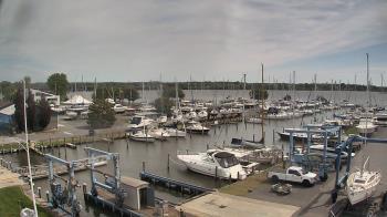 Weather camera view of Tidewater Marina.