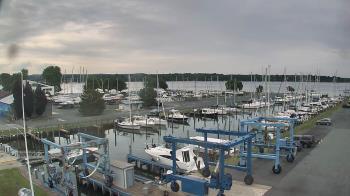 Weather camera view of Tidewater Marina.