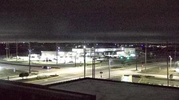 Weather camera view of Iowa Colony Police Department.