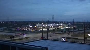 Weather camera view of Iowa Colony Police Department.