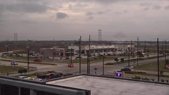 Weather camera view of Iowa Colony Police Department.