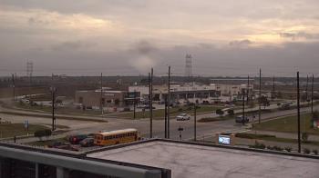 Weather camera view of Iowa Colony Police Department.