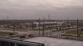 Weather camera view of Iowa Colony Police Department.