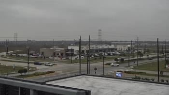 Weather camera view of Iowa Colony Police Department.