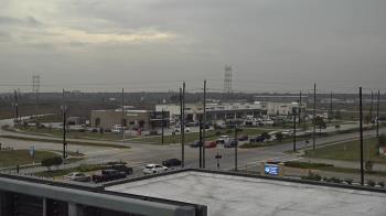 Weather camera view of Iowa Colony Police Department.