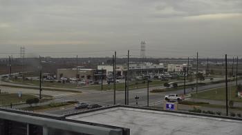 Weather camera view of Iowa Colony Police Department.