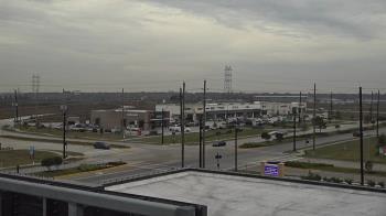 Weather camera view of Iowa Colony Police Department.