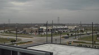 Weather camera view of Iowa Colony Police Department.