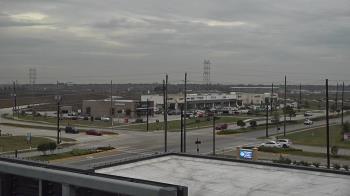 Weather camera view of Iowa Colony Police Department.