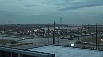 Weather camera view of Iowa Colony Police Department.