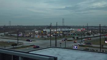 Weather camera view of Iowa Colony Police Department.