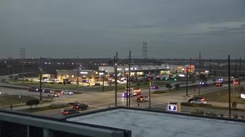 Weather camera view of Iowa Colony Police Department.