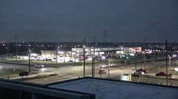 Weather camera view of Iowa Colony Police Department.