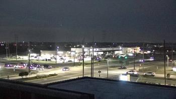 Weather camera view of Iowa Colony Police Department.