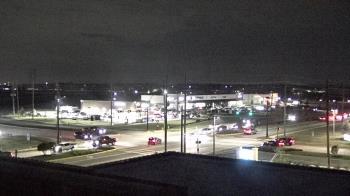 Weather camera view of Iowa Colony Police Department.