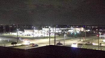 Weather camera view of Iowa Colony Police Department.