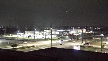 Weather camera view of Iowa Colony Police Department.