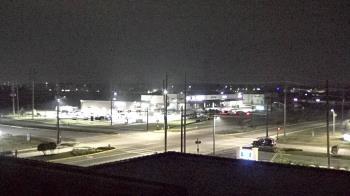 Weather camera view of Iowa Colony Police Department.