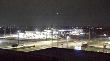 Weather camera view of Iowa Colony Police Department.