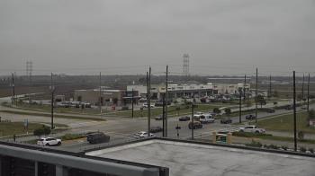 Weather camera view of Iowa Colony Police Department.