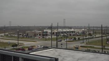 Weather camera view of Iowa Colony Police Department.