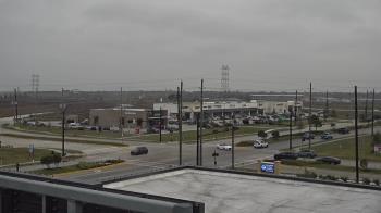 Weather camera view of Iowa Colony Police Department.