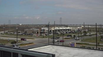 Weather camera view of Iowa Colony Police Department.