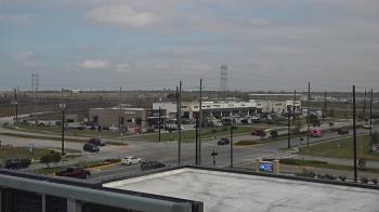 Weather camera view of Iowa Colony Police Department.