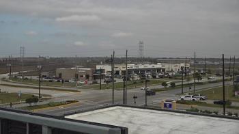 Weather camera view of Iowa Colony Police Department.