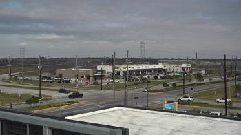 Weather camera view of Iowa Colony Police Department.