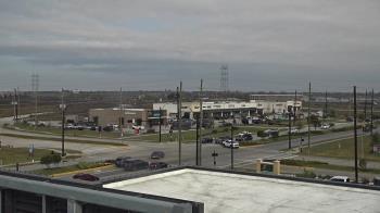Weather camera view of Iowa Colony Police Department.