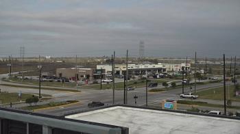 Weather camera view of Iowa Colony Police Department.