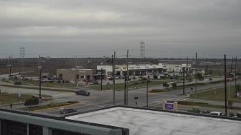 Weather camera view of Iowa Colony Police Department.