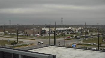 Weather camera view of Iowa Colony Police Department.
