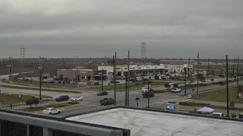 Weather camera view of Iowa Colony Police Department.