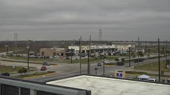 Weather camera view of Iowa Colony Police Department.
