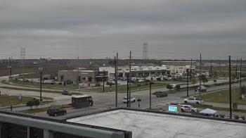 Weather camera view of Iowa Colony Police Department.