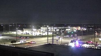 Weather camera view of Iowa Colony Police Department.