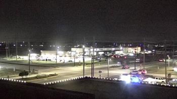Weather camera view of Iowa Colony Police Department.