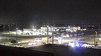 Weather camera view of Iowa Colony Police Department.
