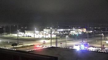 Weather camera view of Iowa Colony Police Department.