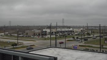 Weather camera view of Iowa Colony Police Department.