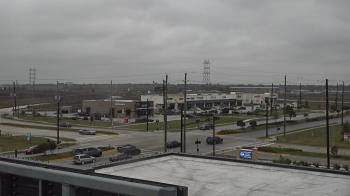 Weather camera view of Iowa Colony Police Department.