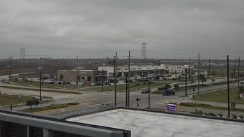 Weather camera view of Iowa Colony Police Department.