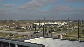 Weather camera view of Iowa Colony Police Department.